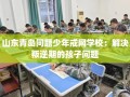 山东青岛问题少年戒网学校：解决叛逆期的孩子问题