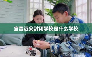 宜昌远安封闭学校是什么学校