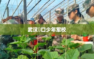 武汉硚口少年军校