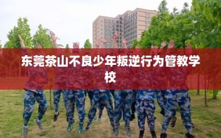 东莞茶山不良少年叛逆行为管教学校