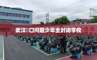 武汉硚口问题少年全封闭学校