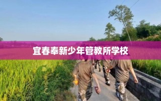 宜春奉新少年管教所学校