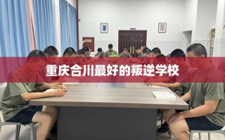 重庆合川最好的叛逆学校