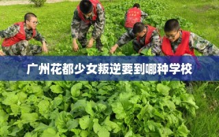 广州花都少女叛逆要到哪种学校