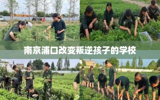 南京浦口改变叛逆孩子的学校