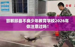 邯郸邱县不良少年教育学校2026年你注意过吗！