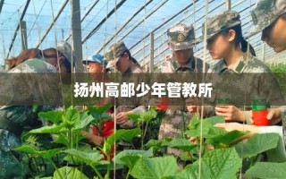扬州高邮少年管教所
