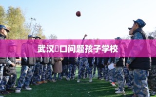 武汉硚口问题孩子学校