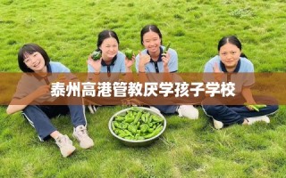 泰州高港管教厌学孩子学校