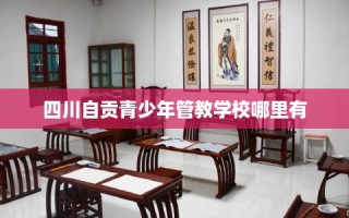 四川自贡青少年管教学校哪里有