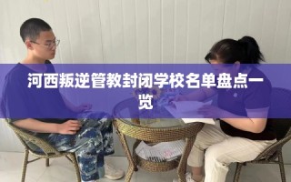 河西叛逆管教封闭学校名单盘点一览
