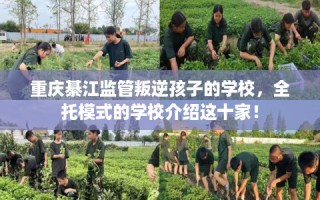 重庆綦江监管叛逆孩子的学校，全托模式的学校介绍这十家！