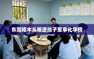 东莞樟木头叛逆孩子军事化学校