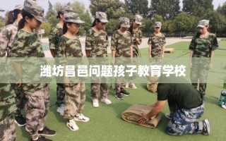 潍坊昌邑问题孩子教育学校