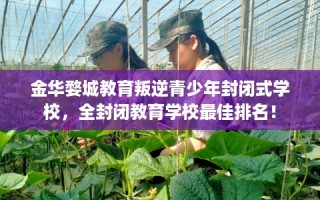 金华婺城教育叛逆青少年封闭式学校，全封闭教育学校最佳排名！