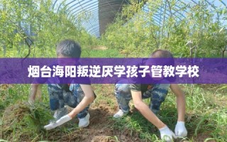烟台海阳叛逆厌学孩子管教学校