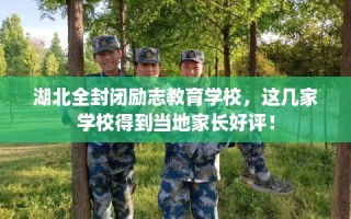 湖北全封闭励志教育学校，这几家学校得到当地家长好评！