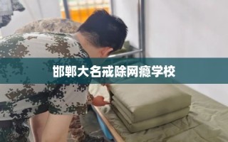 邯郸大名戒除网瘾学校