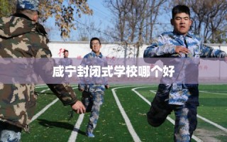 咸宁封闭式学校哪个好