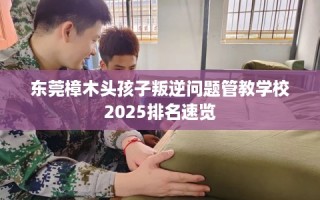 东莞樟木头孩子叛逆问题管教学校2025排名速览