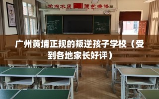 广州黄埔正规的叛逆孩子学校（受到各地家长好评）