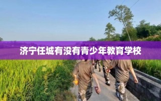 济宁任城有没有青少年教育学校