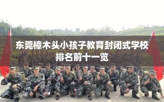 东莞樟木头小孩子教育封闭式学校排名前十一览