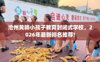 沧州黄骅小孩子教育封闭式学校，2026年最新排名推荐!