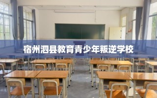 宿州泗县教育青少年叛逆学校