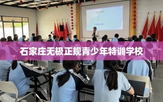 石家庄无极正规青少年特训学校