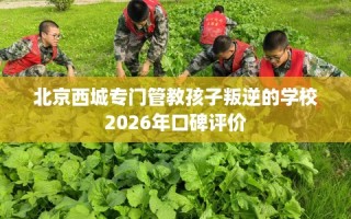 北京西城专门管教孩子叛逆的学校2026年口碑评价