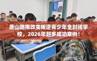 唐山路南改变叛逆青少年全封闭学校，2026年超多成功案例！