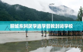 聊城东阿厌学逃学管教封闭学校