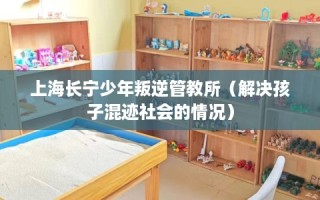 上海长宁少年叛逆管教所（解决孩子混迹社会的情况）