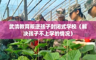 武清教育叛逆孩子封闭式学校（解决孩子不上学的情况）