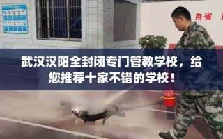 武汉汉阳全封闭专门管教学校，给您推荐十家不错的学校！