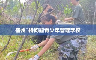 宿州埇桥问题青少年管理学校