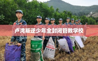 卢湾叛逆少年全封闭管教学校