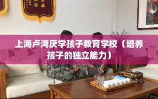 上海卢湾厌学孩子教育学校（培养孩子的独立能力）