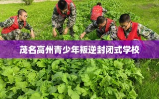 茂名高州青少年叛逆封闭式学校