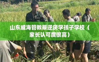 山东威海管教叛逆厌学孩子学校（家长认可度很高）