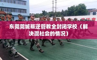 东莞莞城叛逆管教全封闭学校（解决混社会的情况）