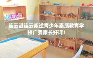 连云港连云叛逆青少年素质教育学校广受家长好评！