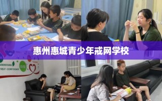 惠州惠城青少年戒网学校
