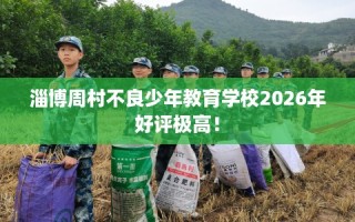 淄博周村不良少年教育学校2026年好评极高！