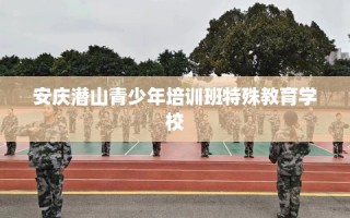 安庆潜山青少年培训班特殊教育学校