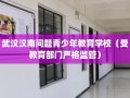 武汉汉南问题青少年教育学校（受教育部门严格监管）