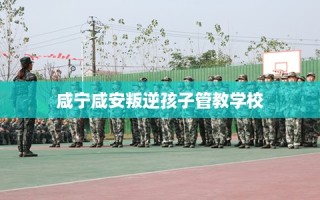 咸宁咸安叛逆孩子管教学校