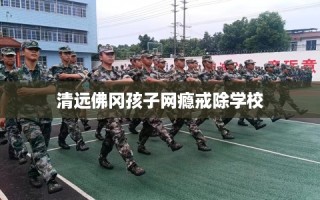 清远佛冈孩子网瘾戒除学校