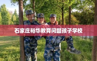 石家庄裕华教育问题孩子学校